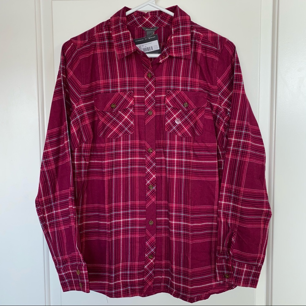 Pink Plaid Shirt